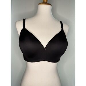 New Adore Me Bra Size 36D Lightly Lined No Underwire Black‎ NWT